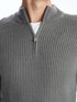 LC Waikiki Turtle Neck Long Sleeve Men's Tricot Sweater